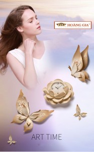 đồng hồ treo tường đẹp