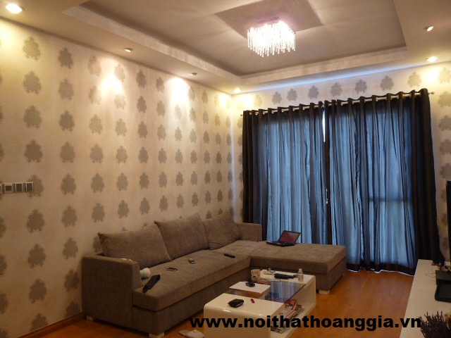 Màn cửa phòng khách HG04