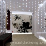 Rèm pha lê khách sạn