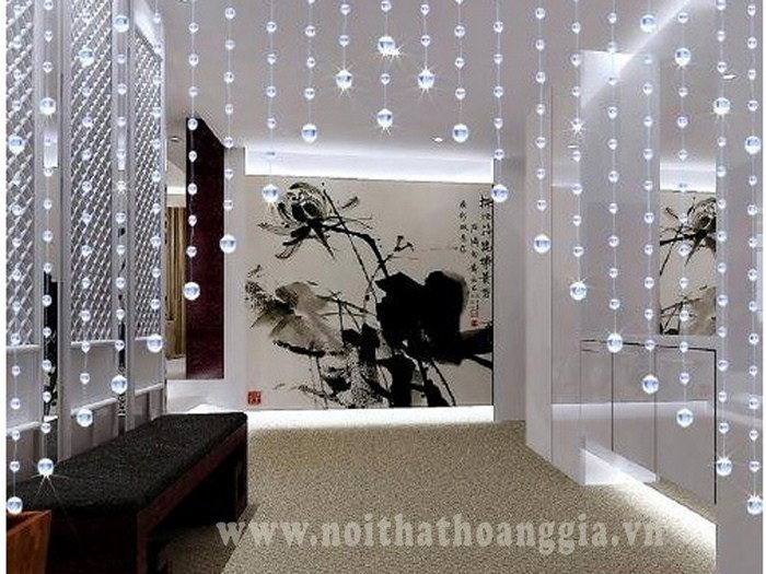 Rèm pha lê khách sạn