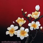Tranh Phù Điêu 3D Hoa Mộc Lan – C8005