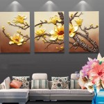 Tranh Phù Điêu 3D Hoa Mai Vàng – PD017MZ