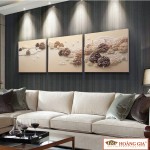 Tranh Phù Điêu 3D Đất Lành Chim Đậu – C70020