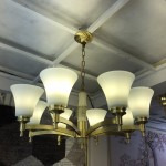 Đèn nến đồng cổ điển 9 bóng