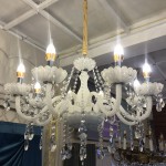 Đèn nến cổ điển phòng khách 8 bóng